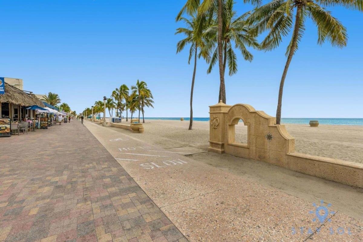 Hollywood Beach Broad - Walk - Gym - Amazing Pool Zewnętrze zdjęcie