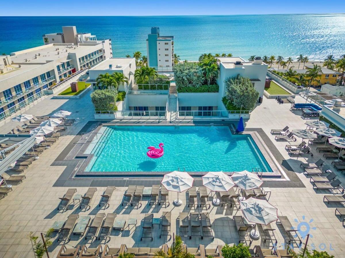 Hollywood Beach Broad - Walk - Gym - Amazing Pool Zewnętrze zdjęcie
