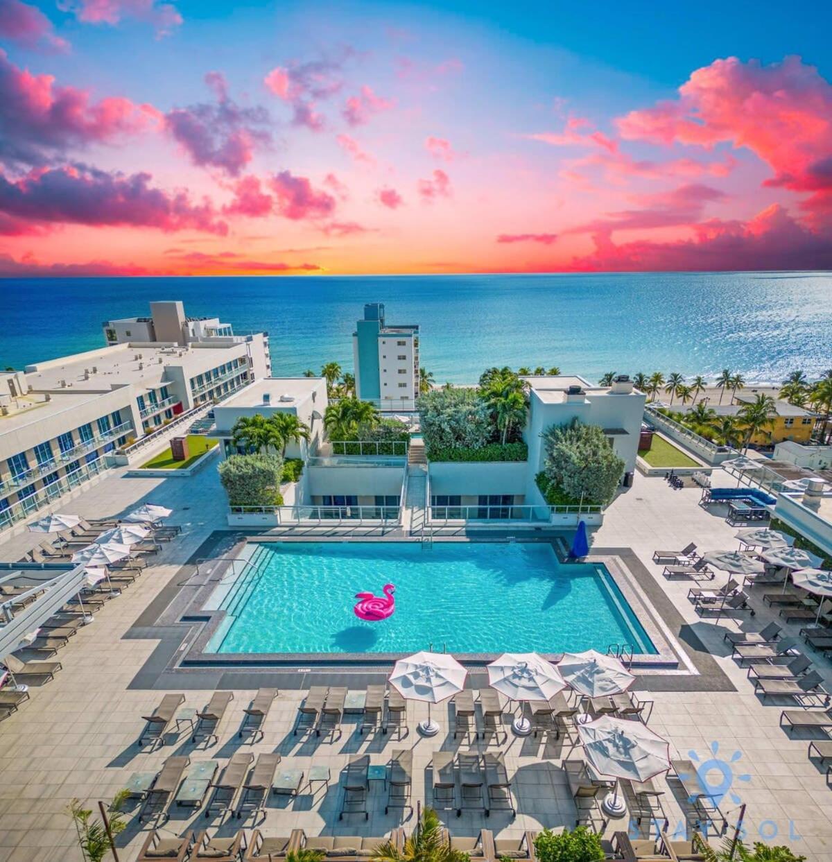 Hollywood Beach Broad - Walk - Gym - Amazing Pool Zewnętrze zdjęcie